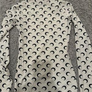 Marine see white long sleeve shirt